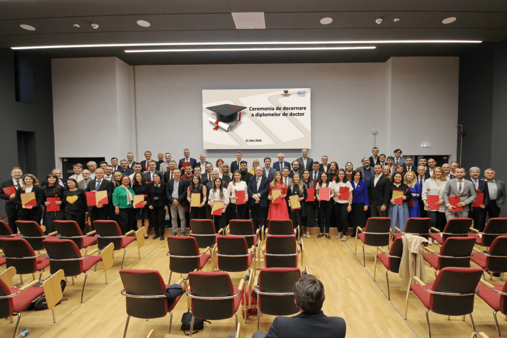 • Ioana Grad a primit Diploma de Doctor în Filosofie în cadrul Ceremoniei UTCN din 21 mai 2026